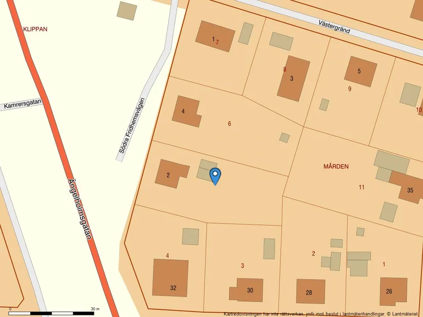 Villa, Södra Fridhemsvägen 2, Centralt, Klippan