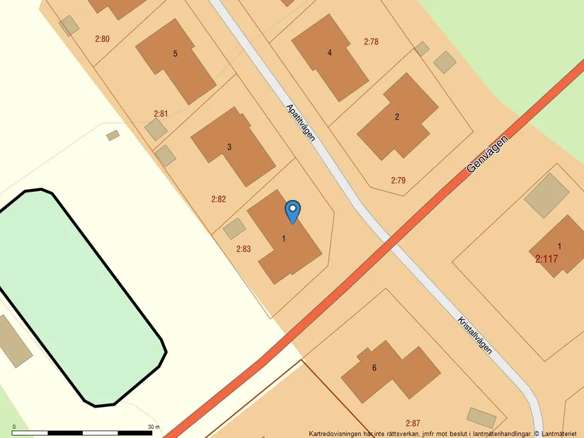 Villa, Apatitvägen 1, Koskullskulle, Gällivare