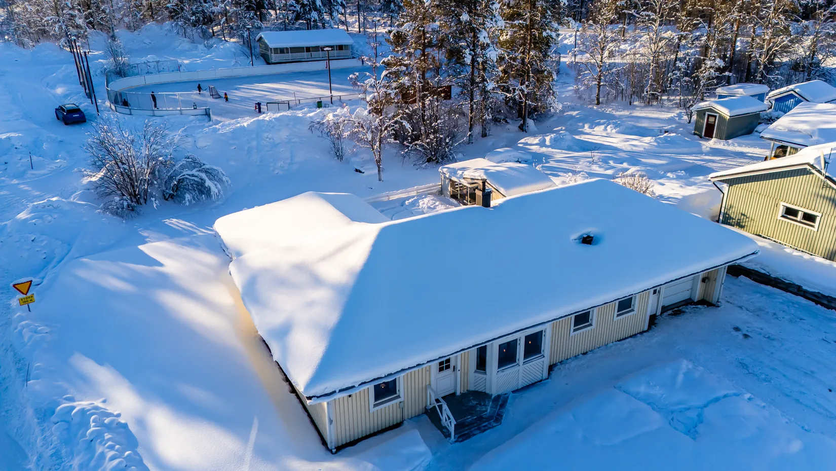 Villa, Apatitvägen 1, Koskullskulle, Gällivare