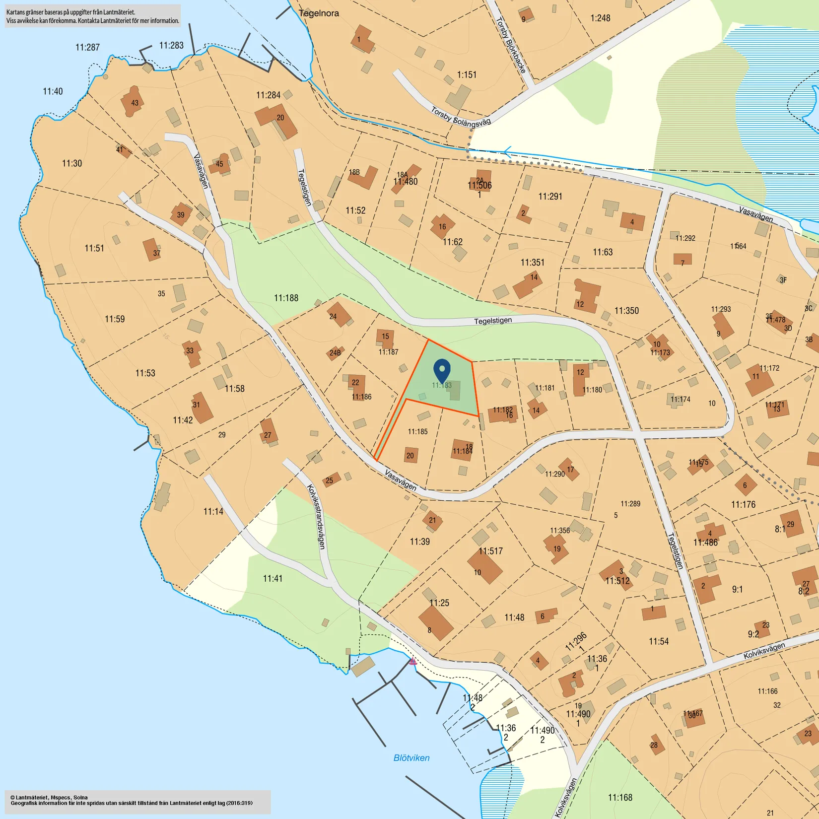 Villa, Tegelstigen 13, Kolvik, Värmdö