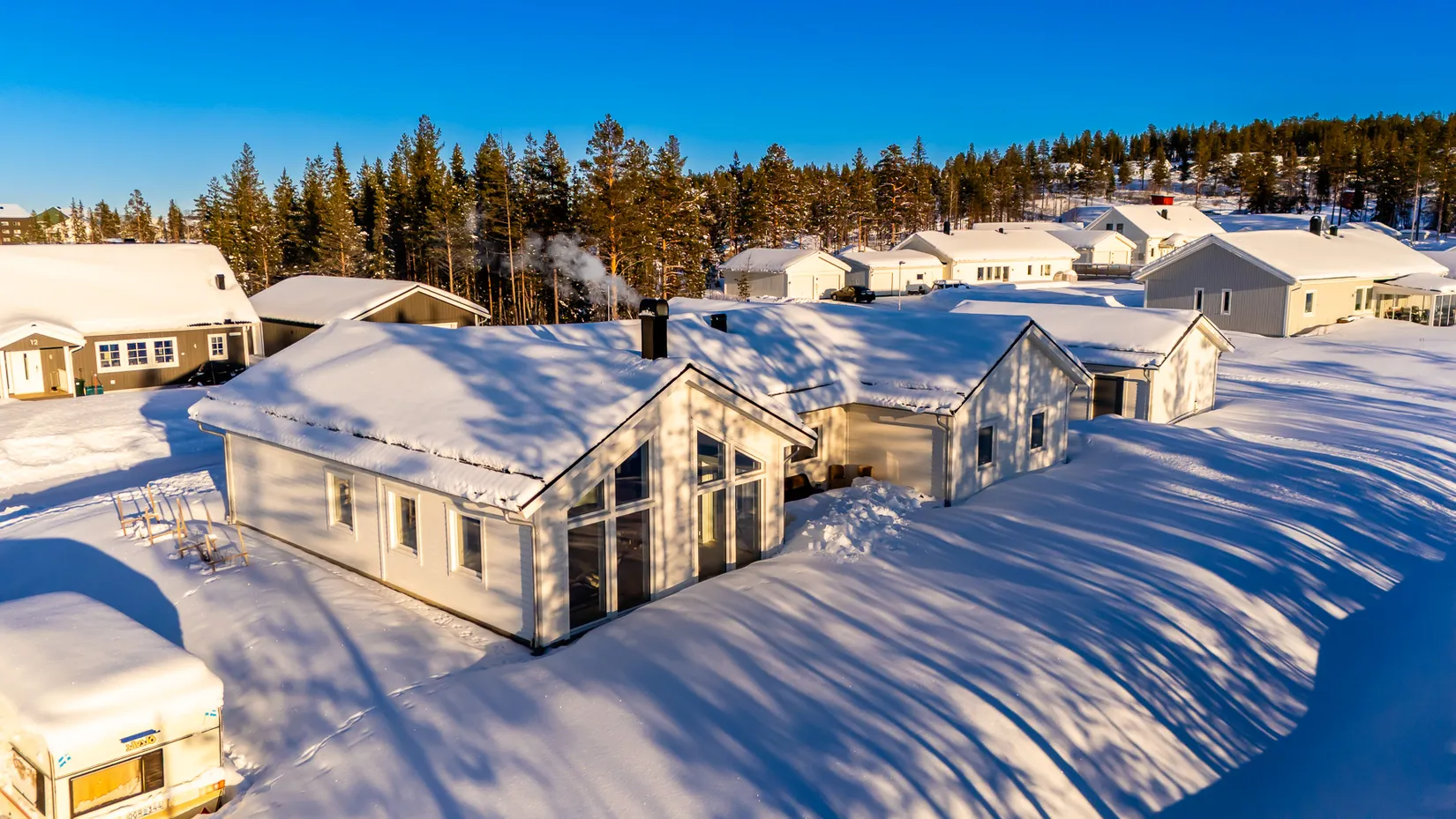 Villa, Snösparvsvägen 17, Repisvaara, Gällivare