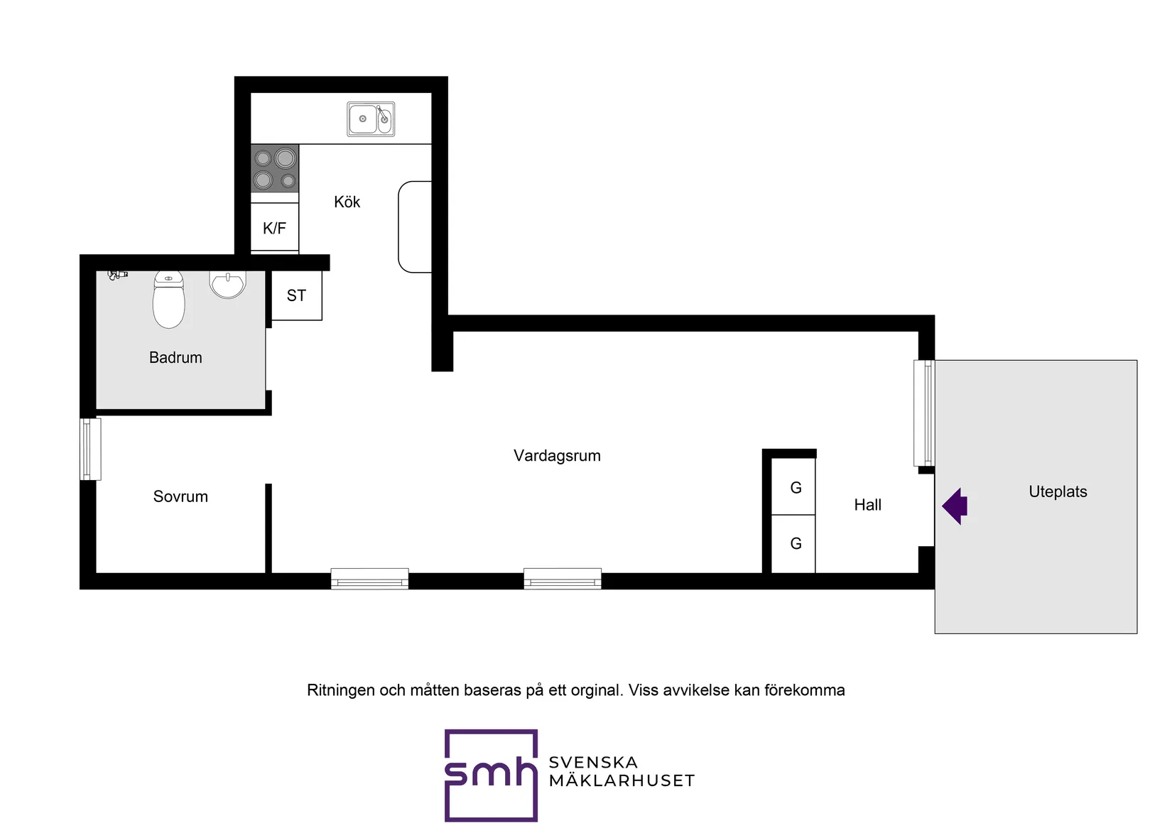 Bostadsrätt, Kratsbodavägen 38, Bromma / Mariehäll, Stockholm