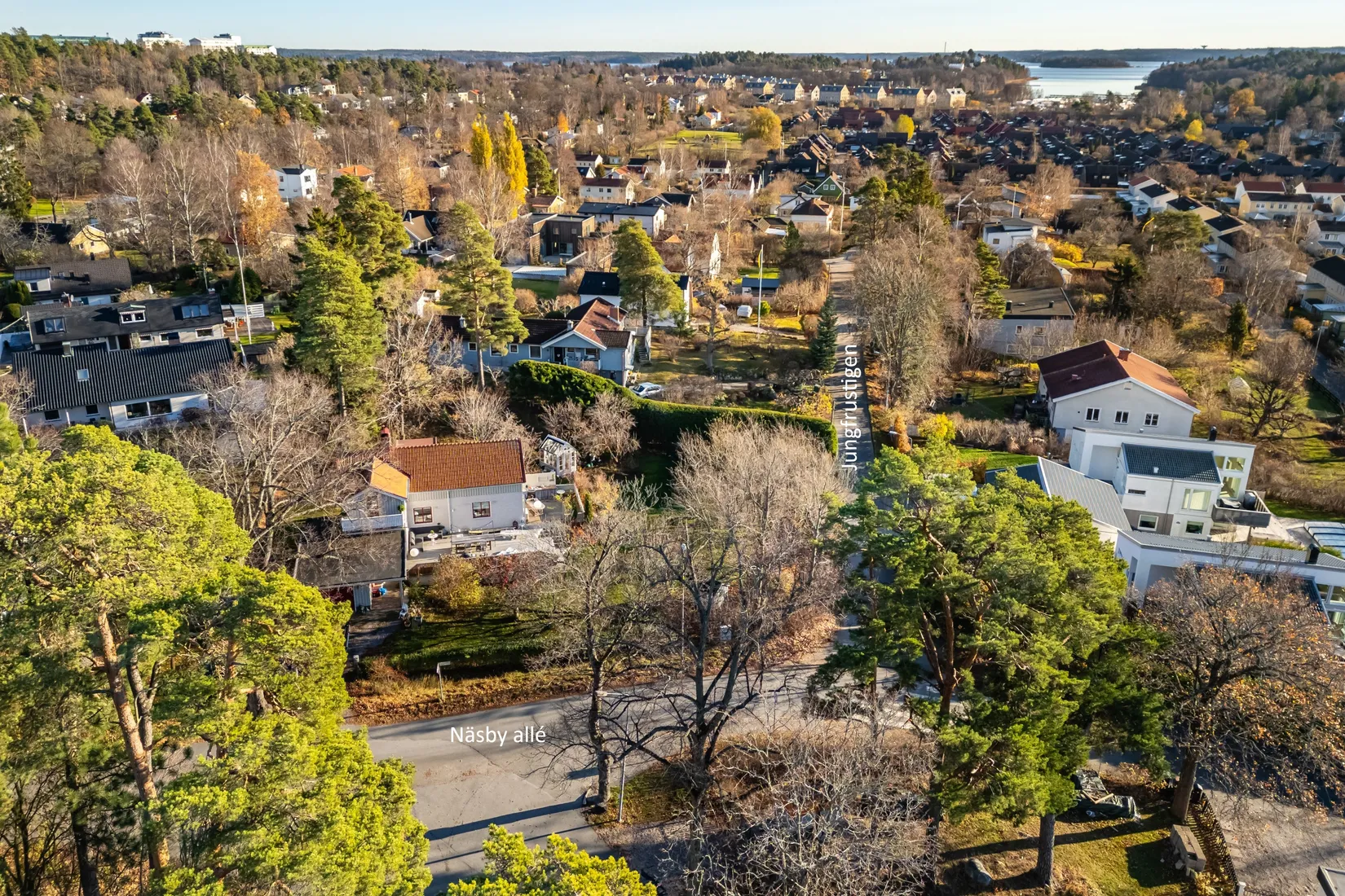 Tomt, Jungfrustigen 16, Näsbypark, Täby