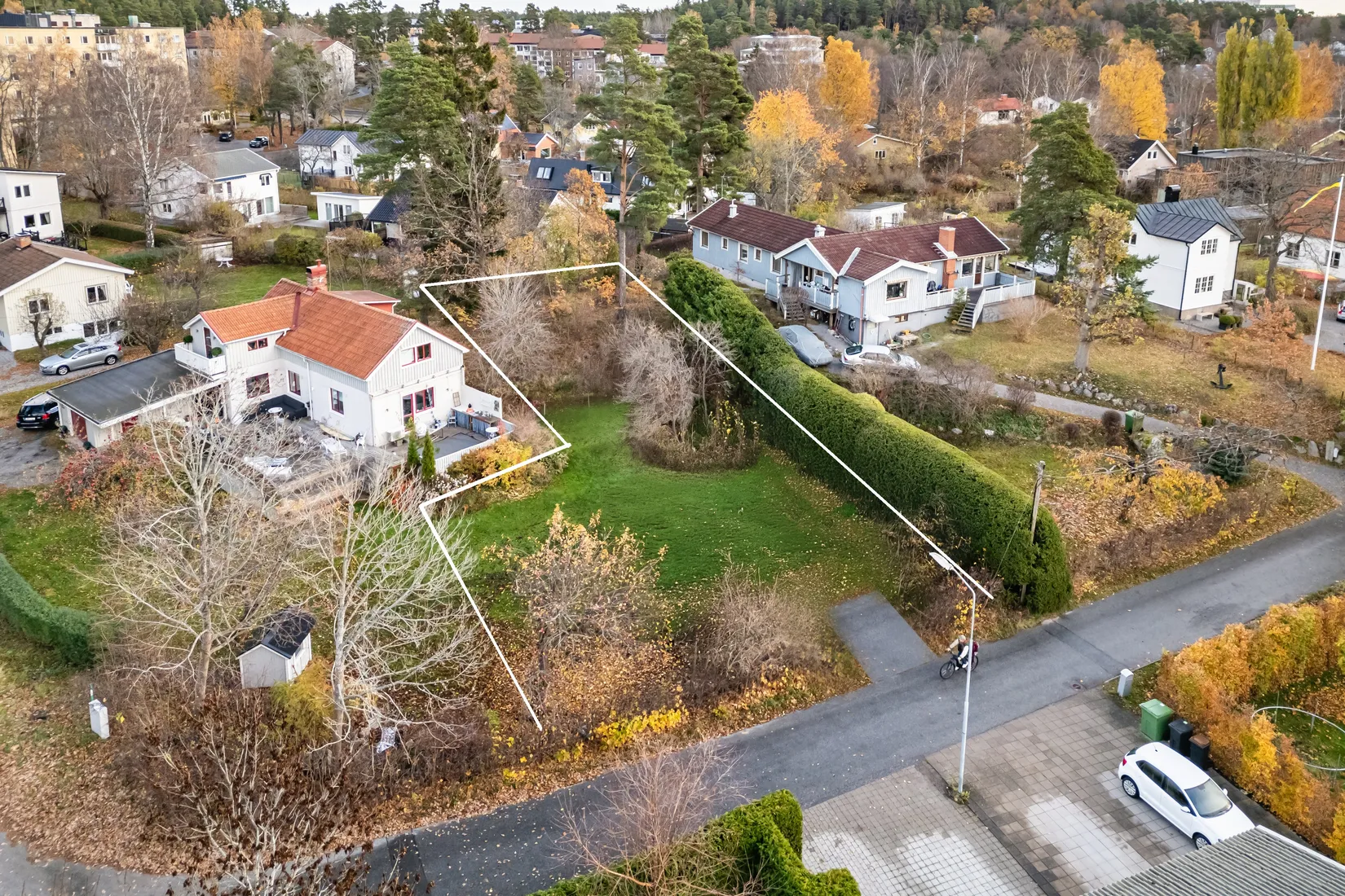 Tomt, Jungfrustigen 16, Näsbypark, Täby