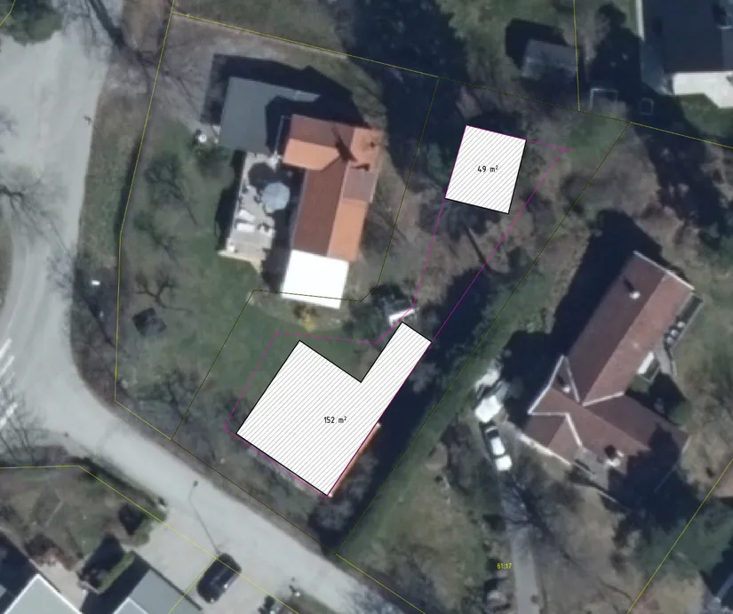 Tomt, Jungfrustigen 16, Näsbypark, Täby