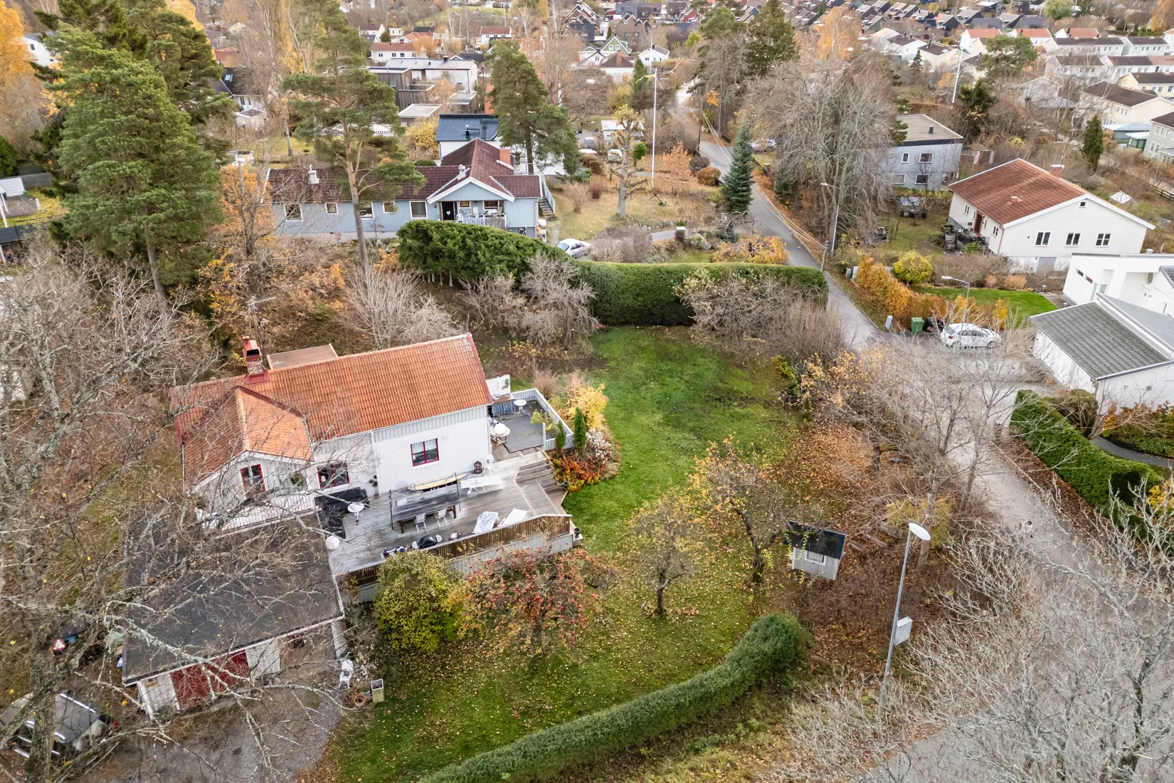 Tomt, Jungfrustigen 16, Näsbypark, Täby