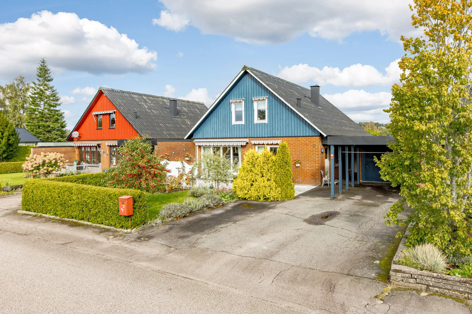 Villa, Radhus, Hagvägen 3, Getinge, Halmstad