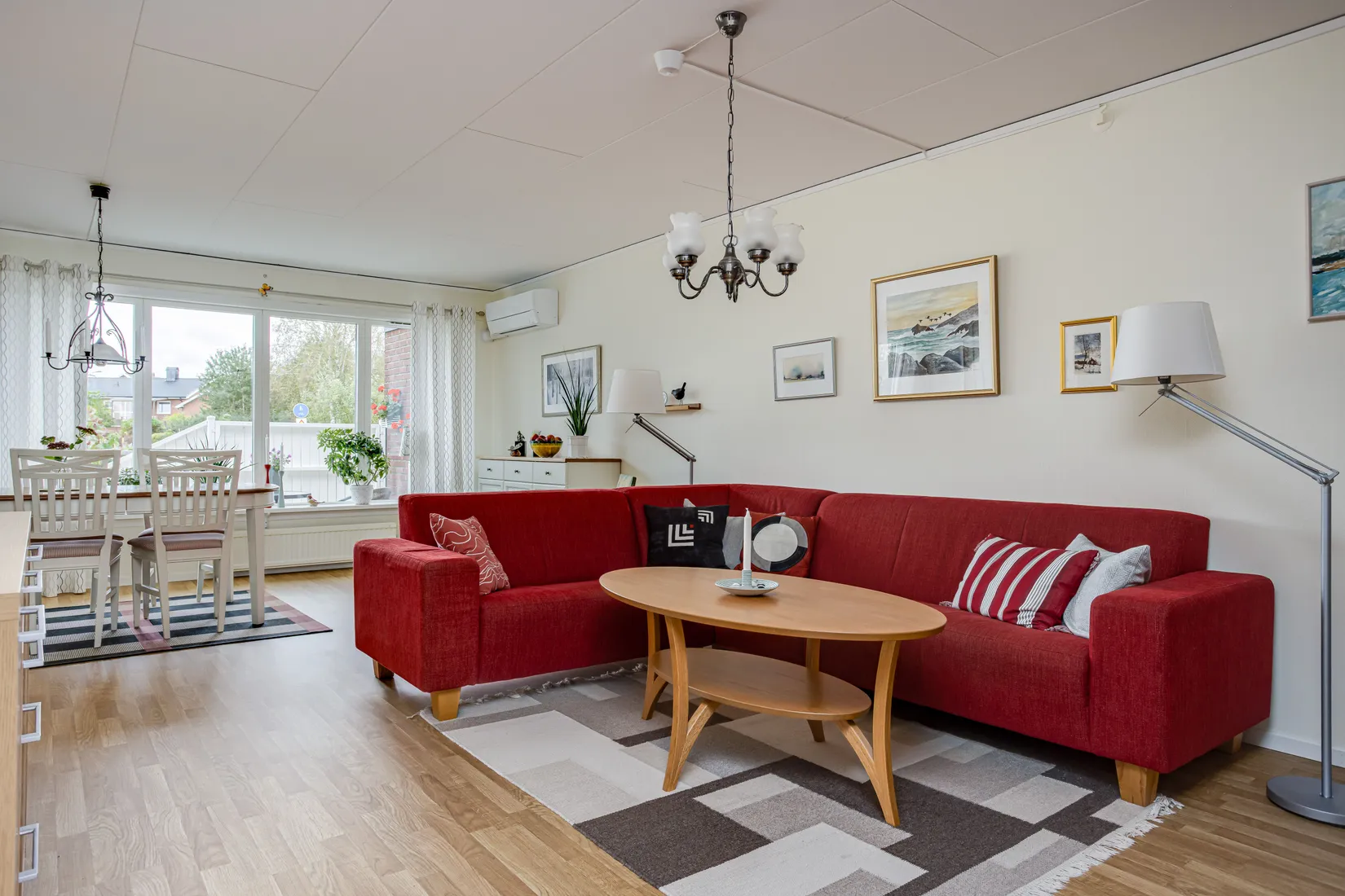 Villa, Radhus, Hagvägen 3, Getinge, Halmstad