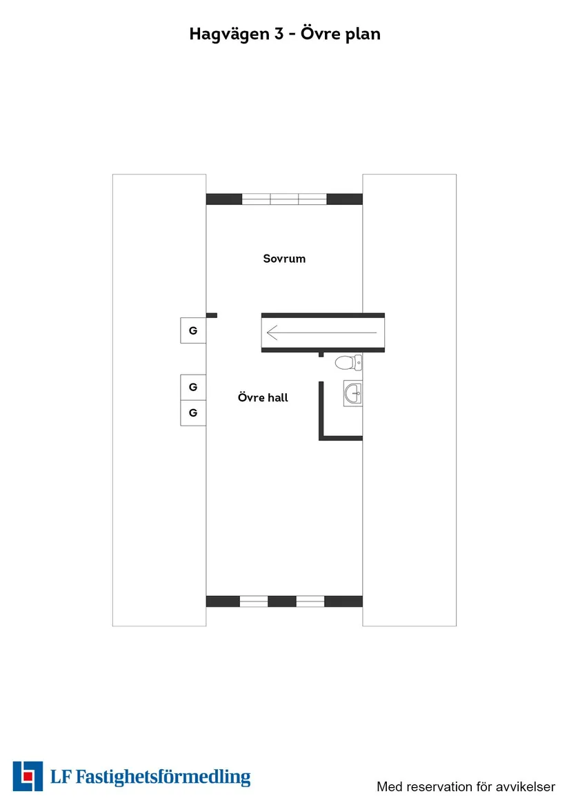 Villa, Radhus, Hagvägen 3, Getinge, Halmstad