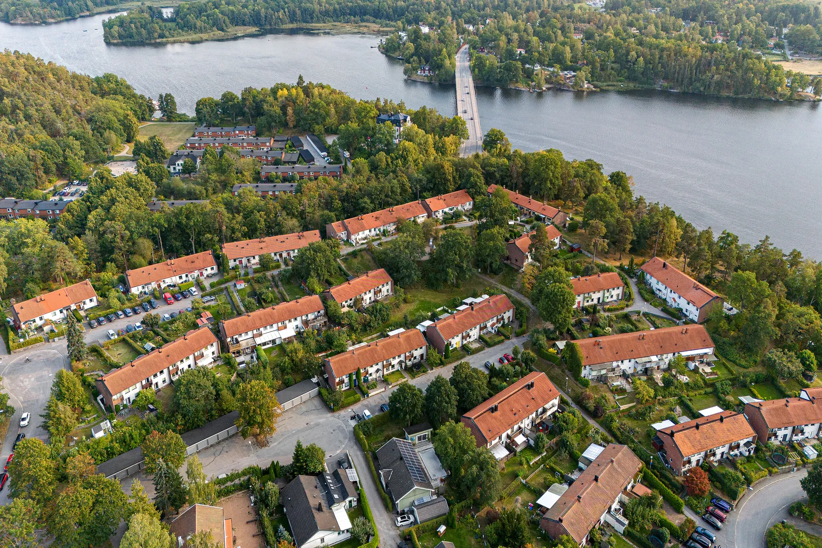 Villa, Radhus, Ekshäradsgatan 202, Farsta, Stockholm