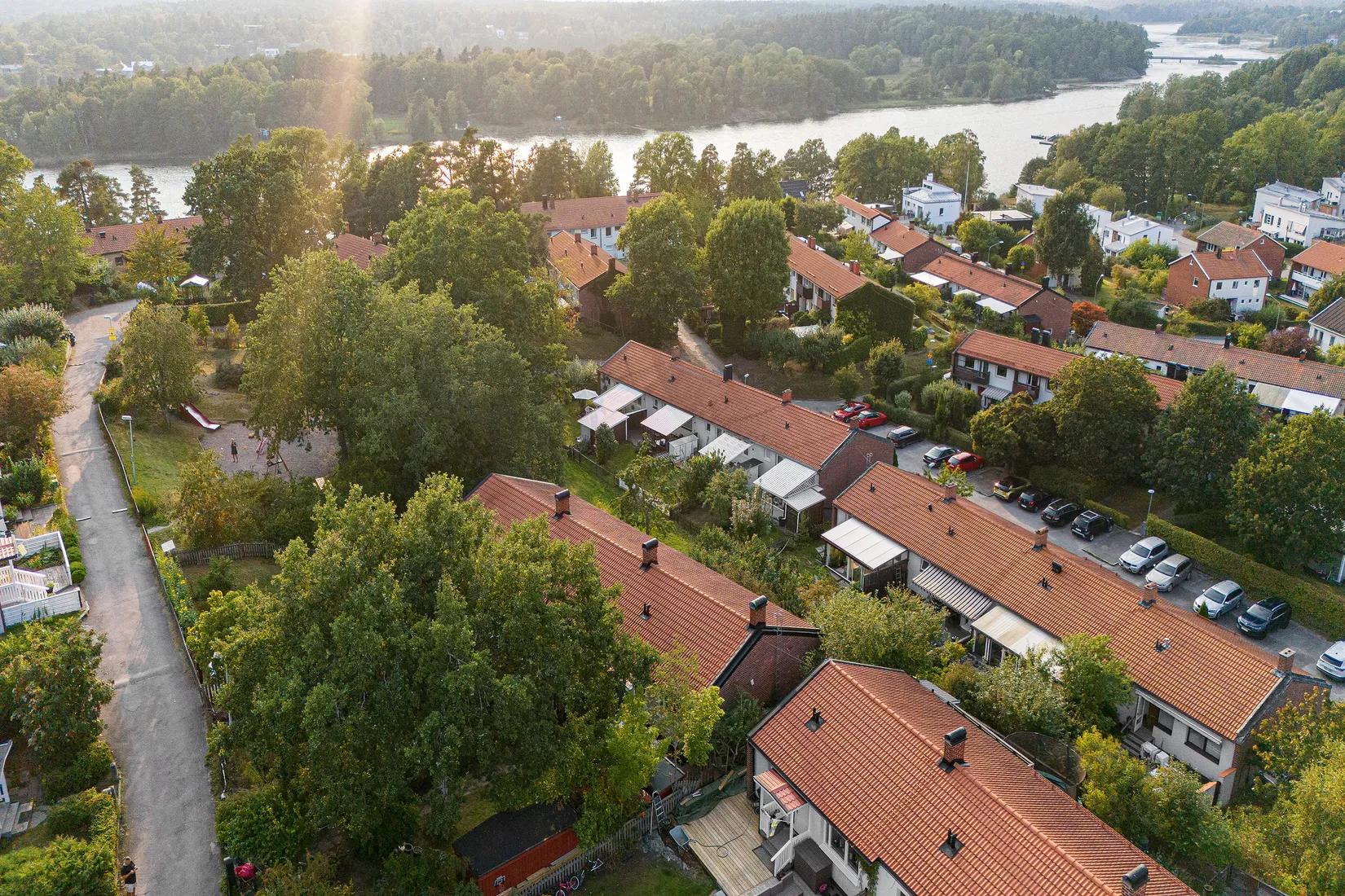 Villa, Radhus, Ekshäradsgatan 202, Farsta, Stockholm