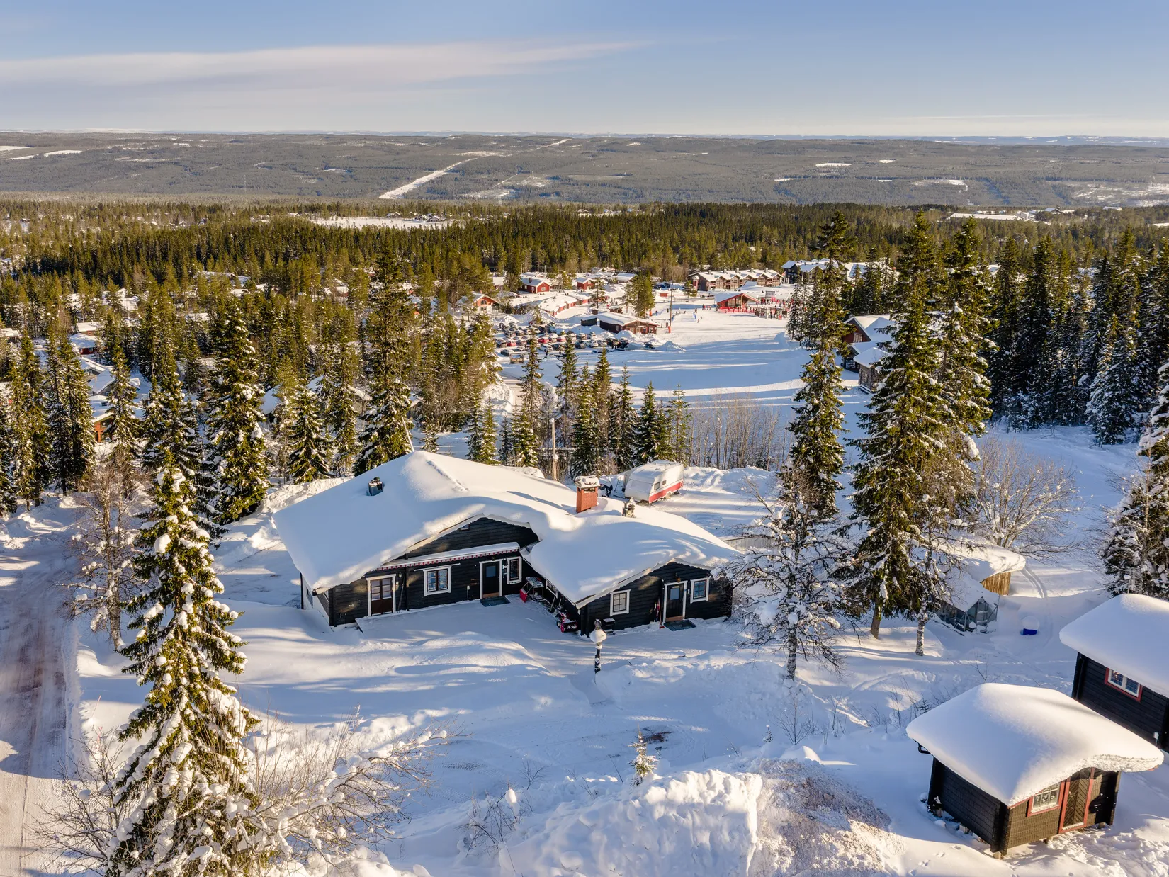 Villa, Gumobacken 1, Sälfjällstorget, Lindvallen, Malung-Sälen