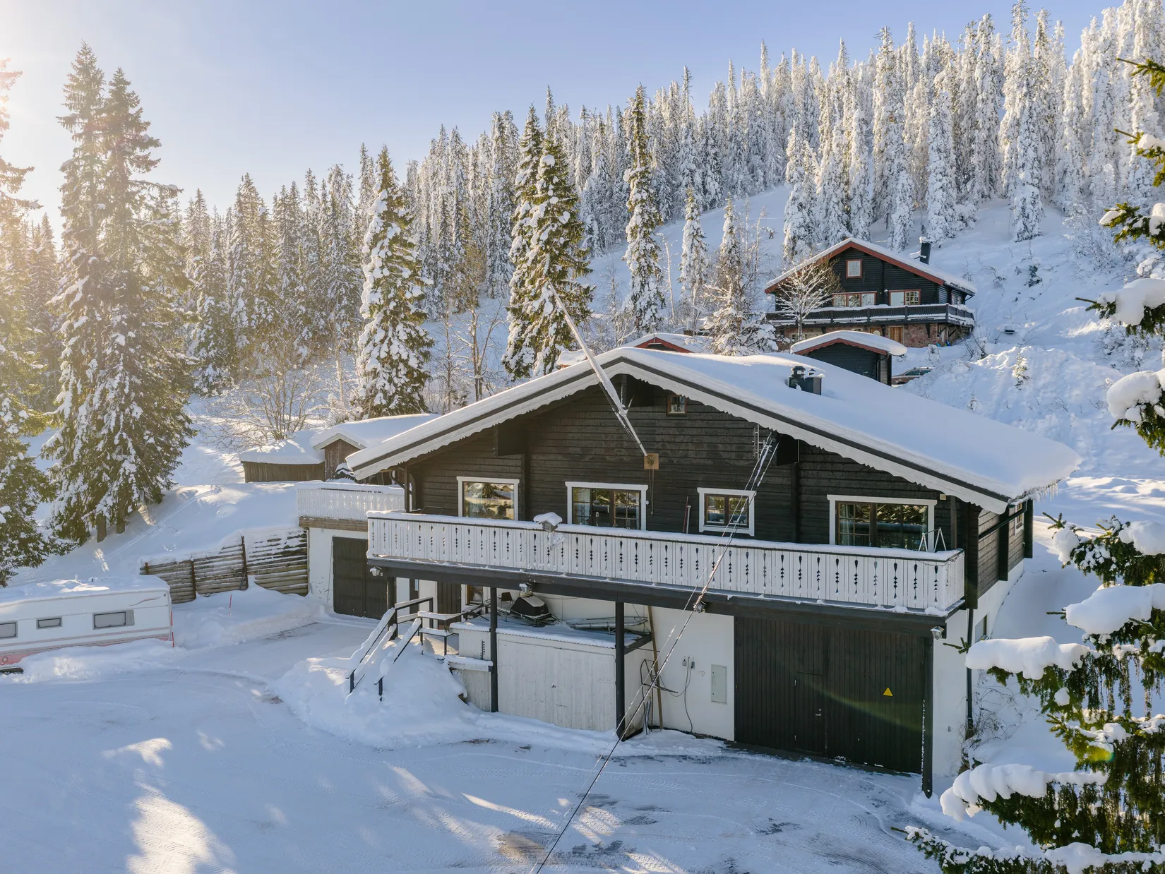 Villa, Gumobacken 1, Sälfjällstorget, Lindvallen, Malung-Sälen