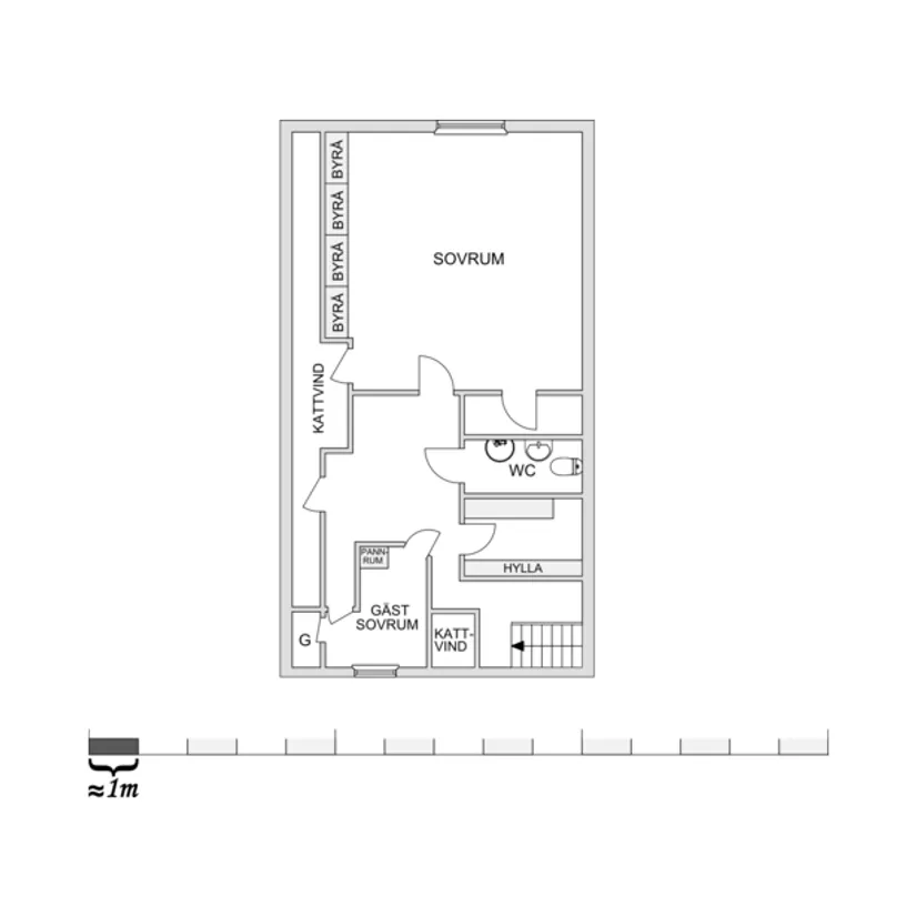 Villa, Paradgatan 2, Romme, Borlänge