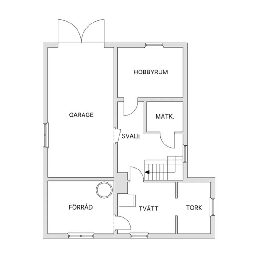 Villa, Paradgatan 2, Romme, Borlänge