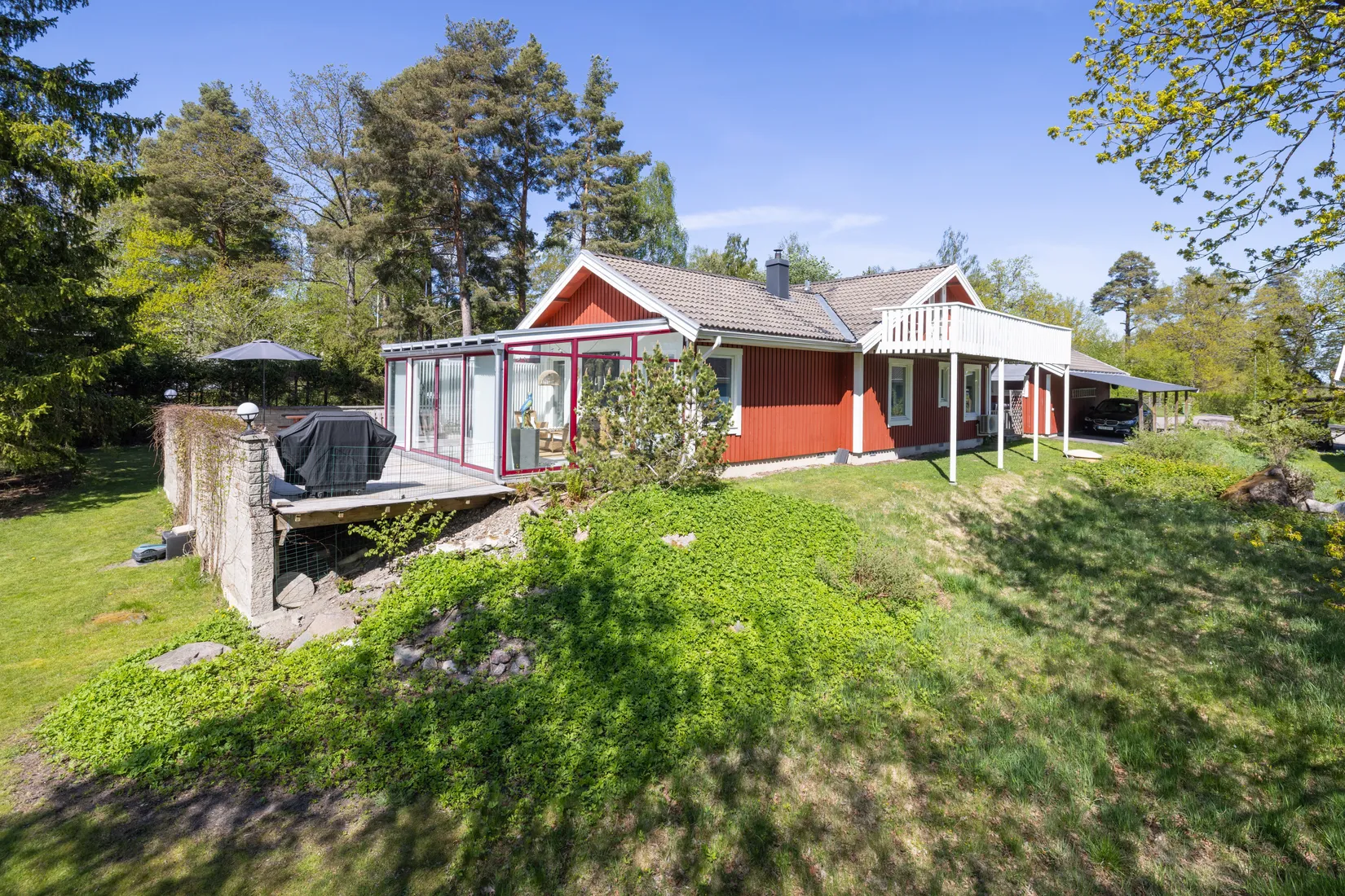 Villa, Albert Öbergs väg 7, Mälarbaden, Eskilstuna