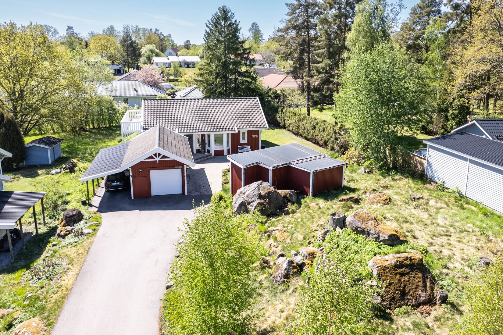 Villa, Albert Öbergs väg 7, Mälarbaden, Eskilstuna