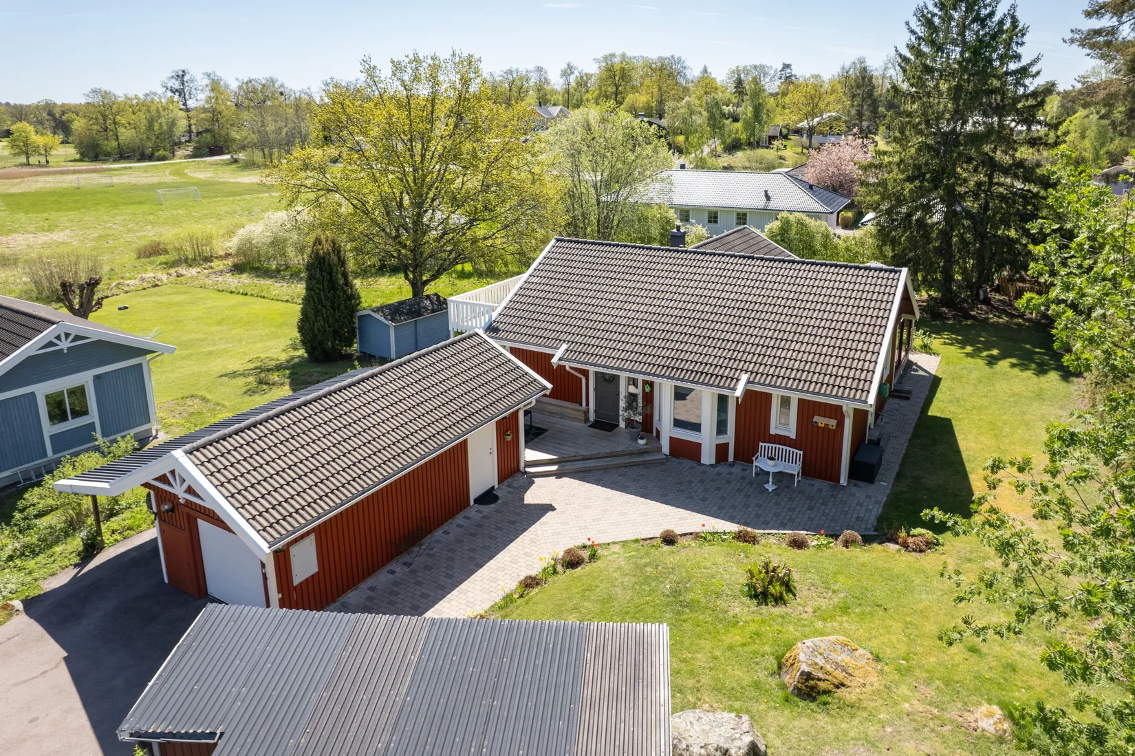 Villa, Albert Öbergs väg 7, Mälarbaden, Eskilstuna