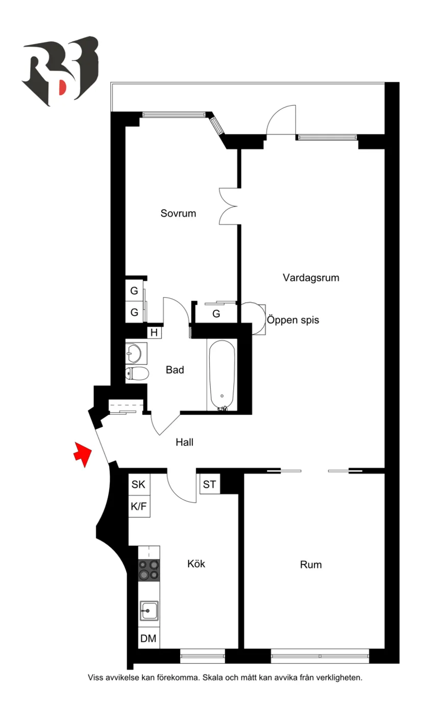 Bostadsrätt, Drottninggatan 67, Norr, Helsingborg, Helsingborg
