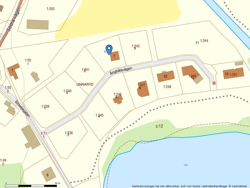 Villa, Ångbåtsvägen 7, Unnaryd, Hylte