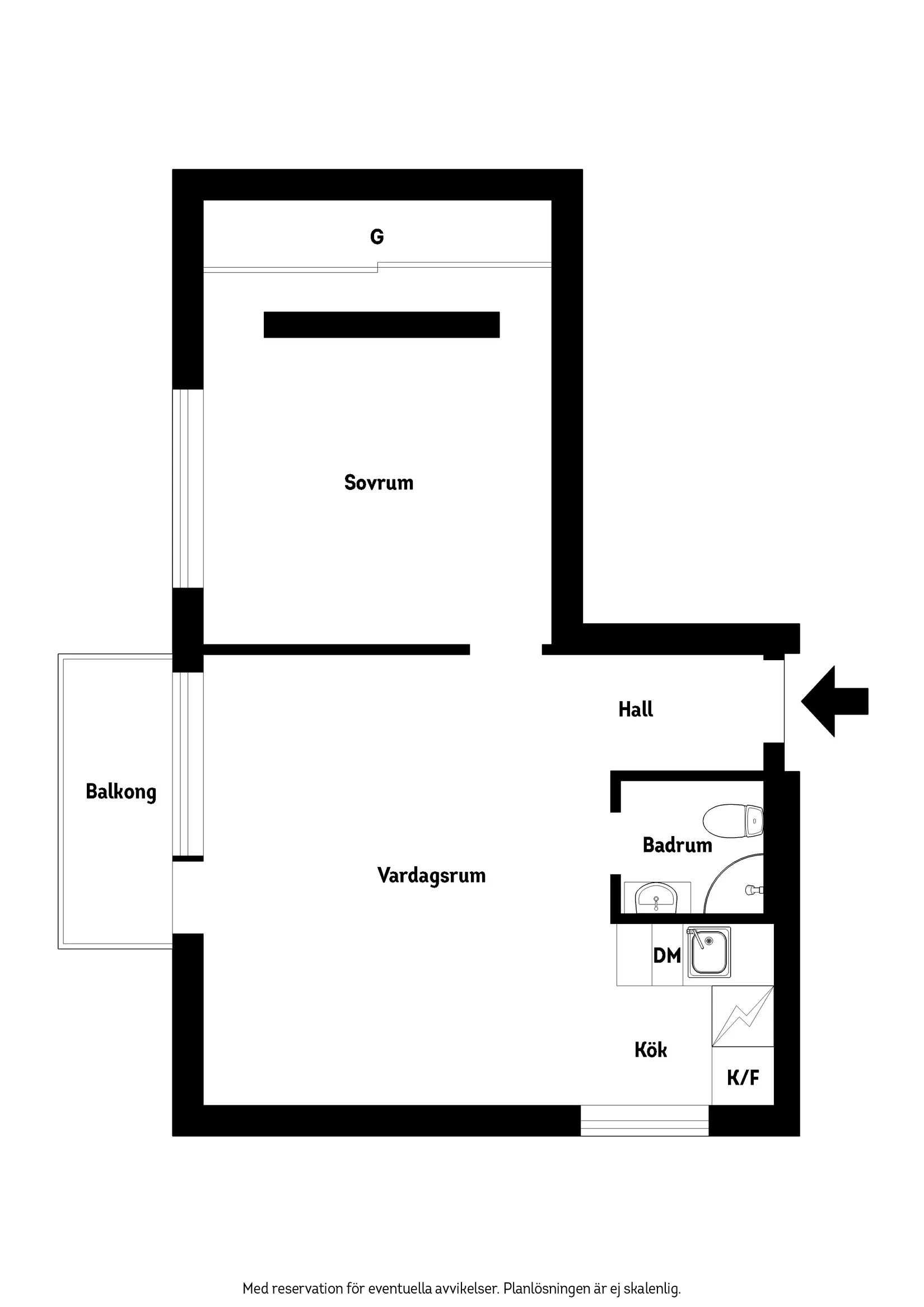 Bostadsrätt, Kakelvägen 12, Väster, Lund