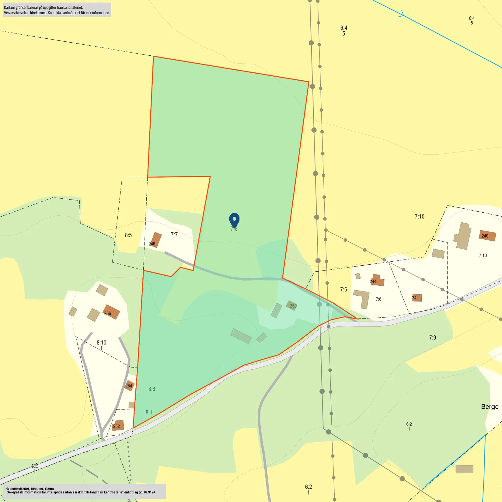 Gård/Skog, Berge 250, Bjuråker, Hudiksvall