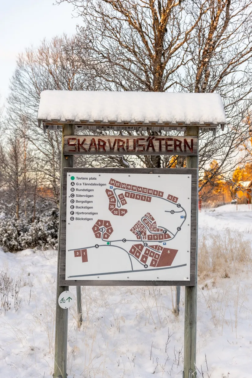 Tomt, Skarvrusätern Bäckstigen 11, Tänndalen - Skarvrusäterns stugområde, Härjedalen