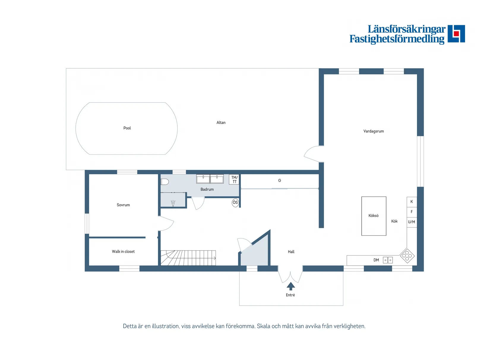 Villa, Fogdö Bergshyddan 1, Fogdö, Strängnäs