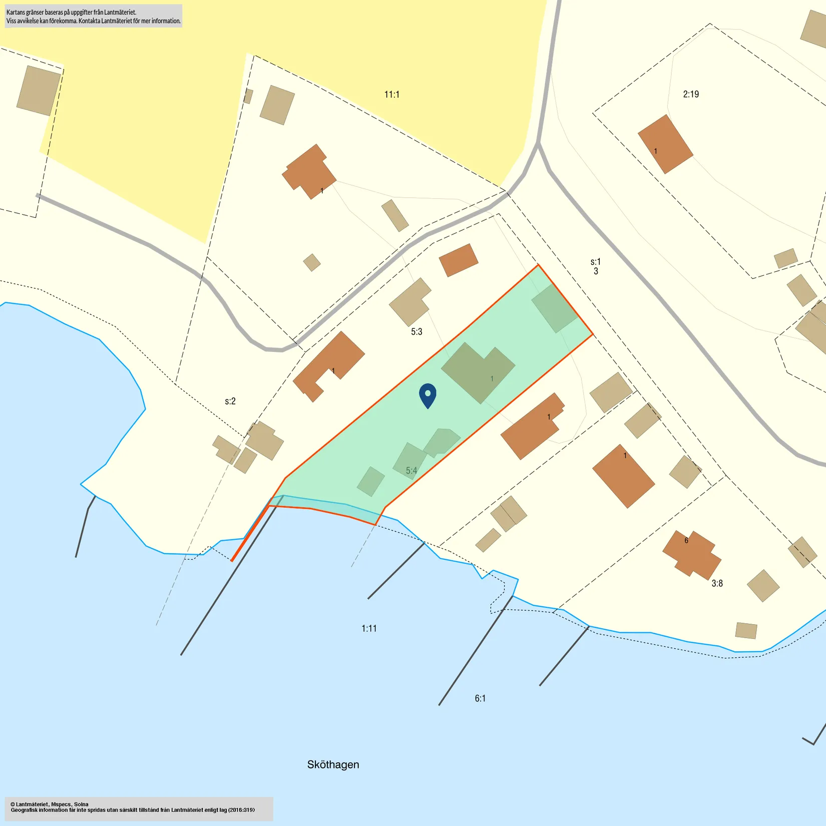 Villa, Horn Ulriksdal 1, Horn/Skärgård, Nyköping