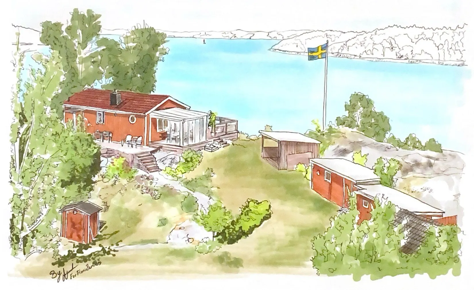 Fritidshus, Björnhagen 5, Mörkö, Södertälje