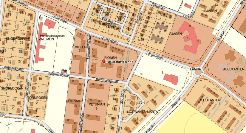 Bostadsrätt, Humlegårdsvägen 17, Visby -  Länna, Gotland