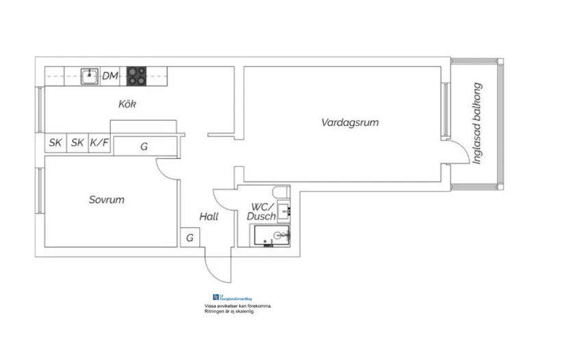 Bostadsrätt, Nyborgsvägen 9, Sigtuna