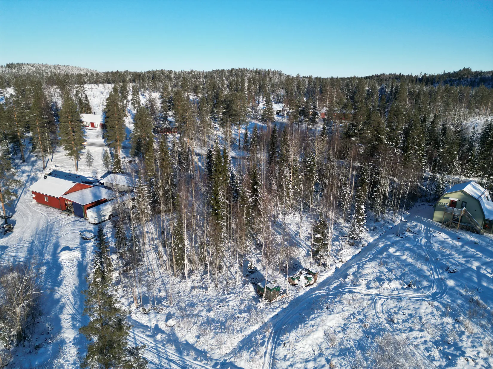 Tomt, Yttre-Långviken 172, Tavelsjö, Umeå