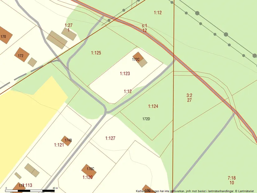 Tomt, Yttre-Långviken 172, Tavelsjö, Umeå