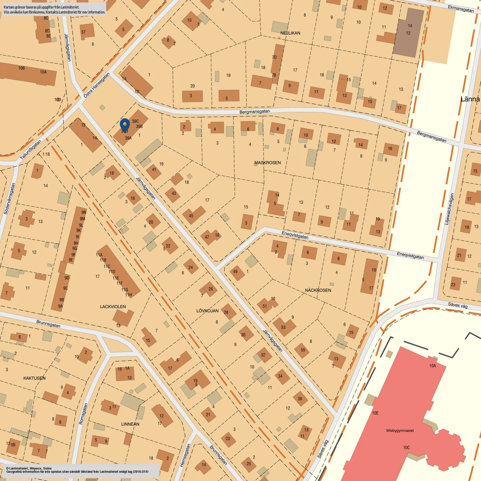 Bostadsrätt, Järnvägsgatan 39 A, Visby - Söder, Gotland