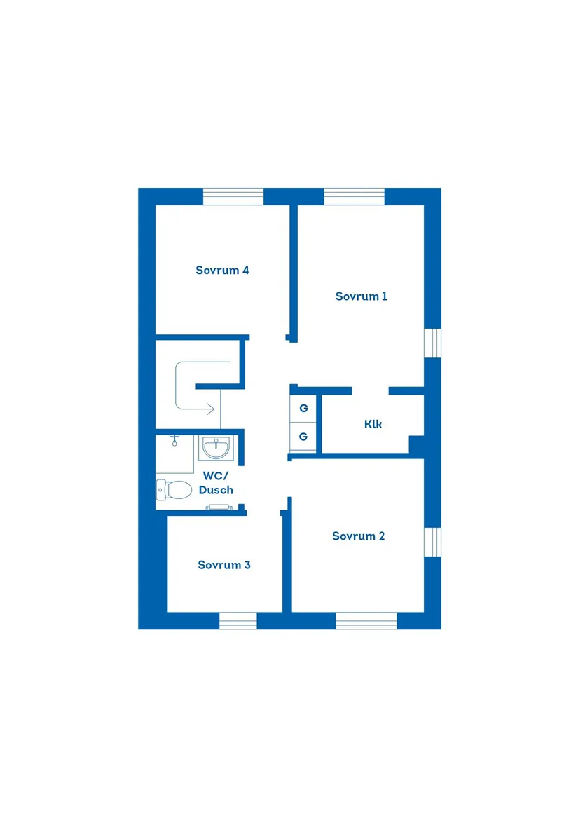 Bostadsrätt, Radhus, Gökärtsvägen 2, Lindbacka, Gävle