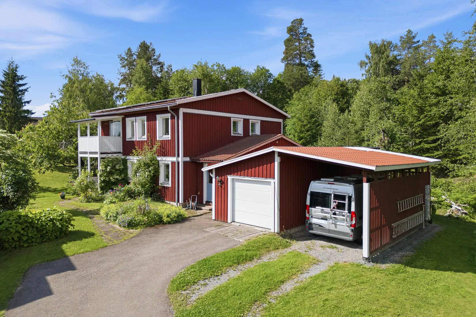 Villa, Prans väg 9, Skräddarbacken, Borlänge