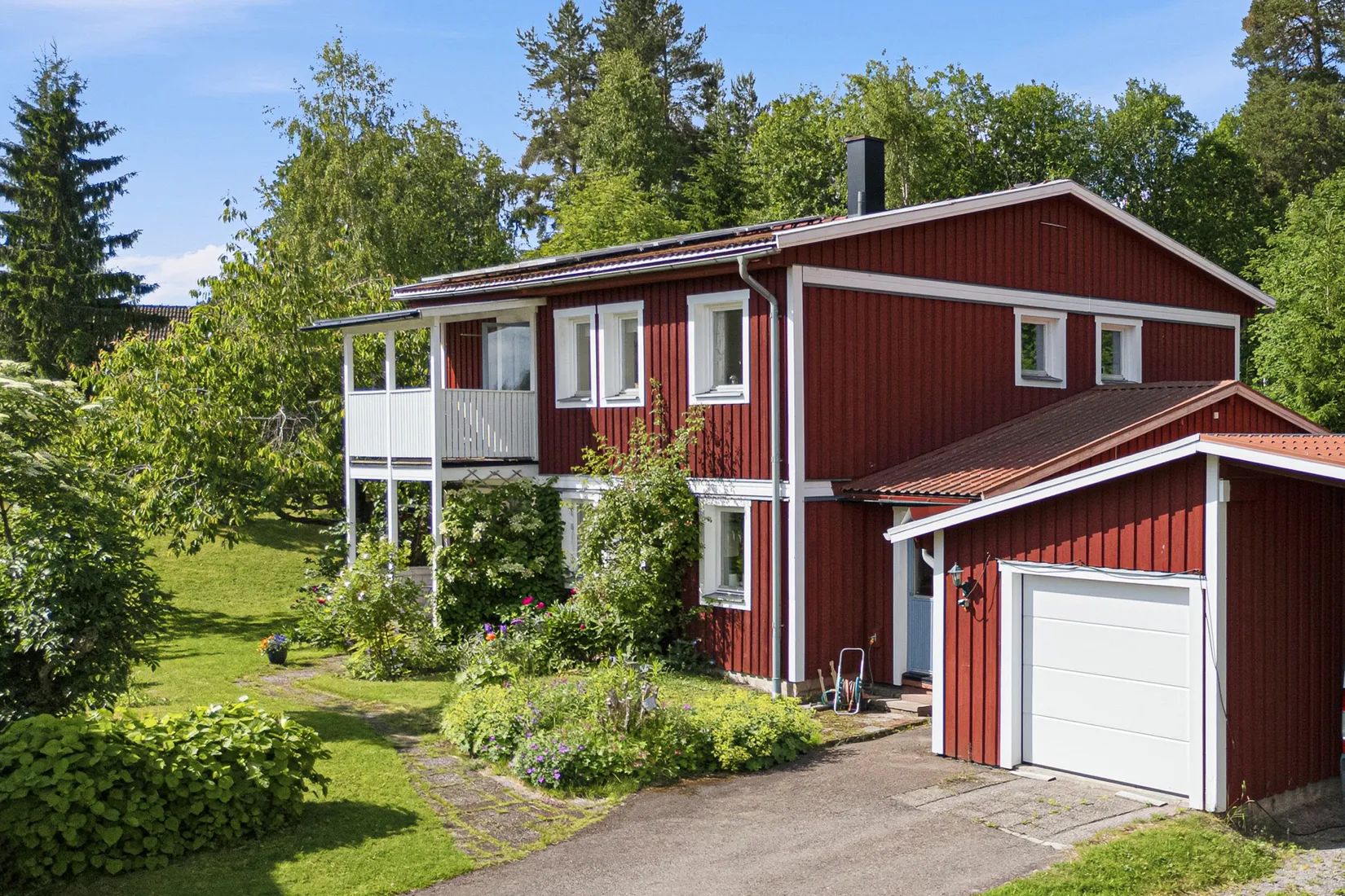 Villa, Prans väg 9, Skräddarbacken, Borlänge