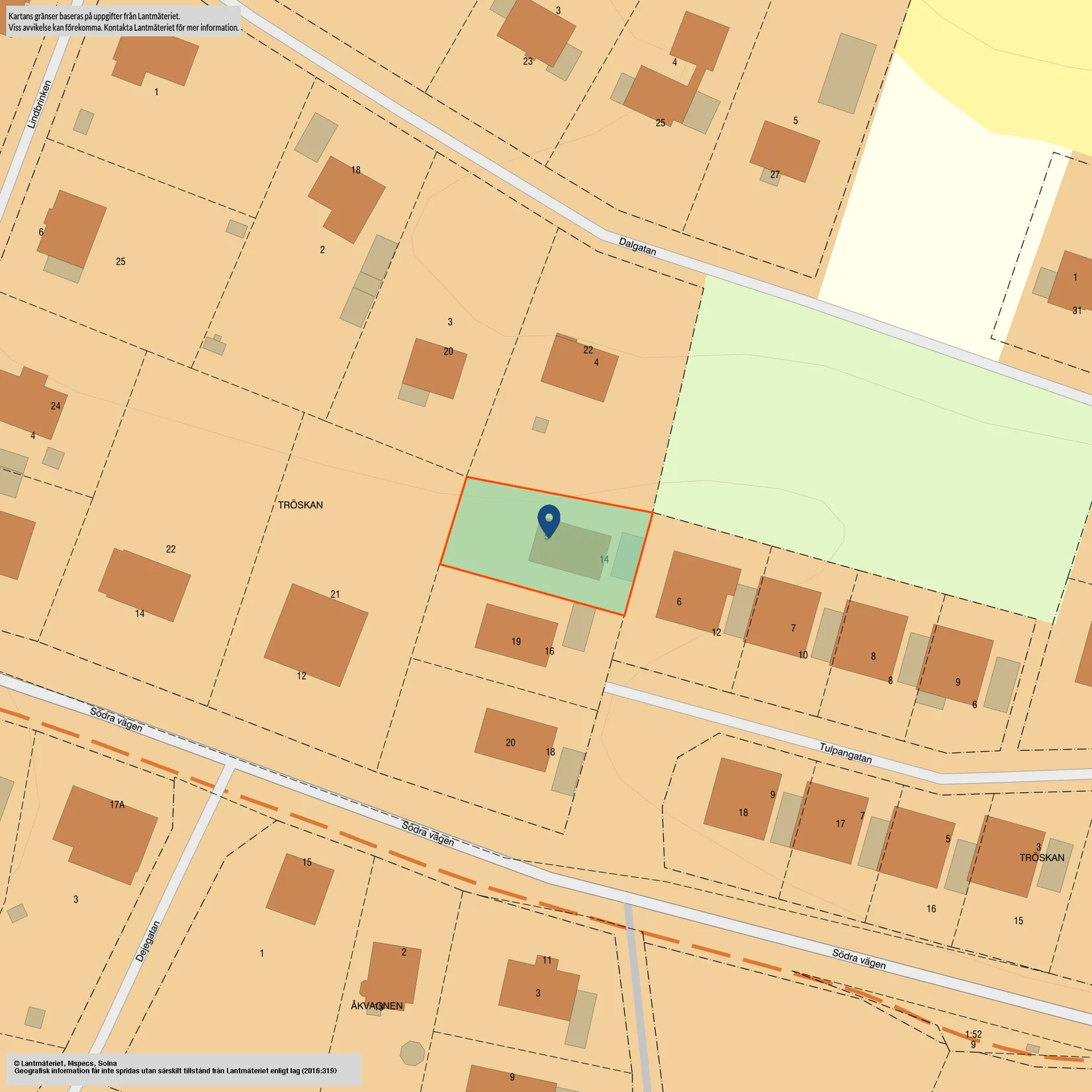 Villa, Tulpangatan 14, Svalliden, Oskarshamn