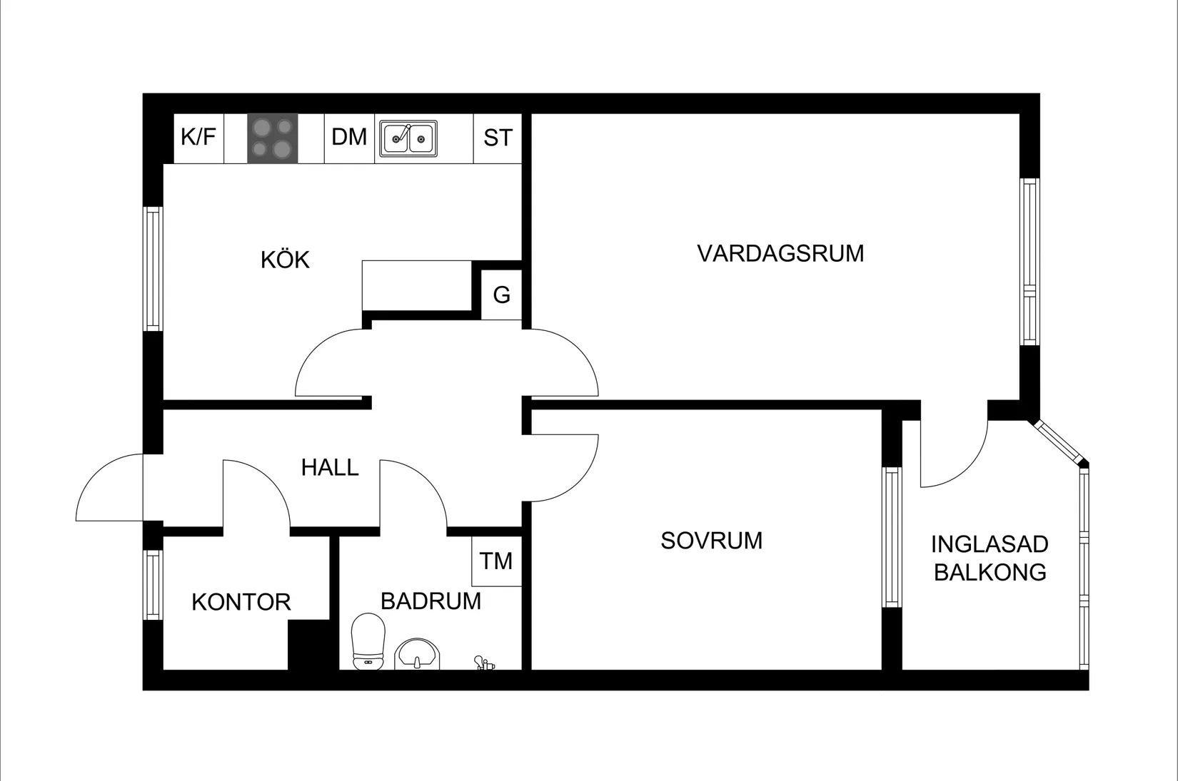 Bostadsrätt, Storgatan 16, Lilla Edet Centrum, Lilla Edet