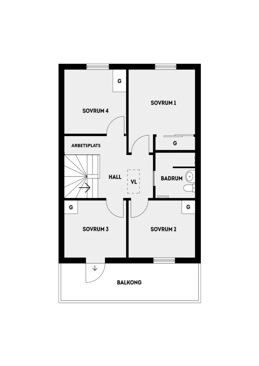 Bostadsrätt, Radhus, Kaveldunsvägen 2D, Löttingelund, Täby
