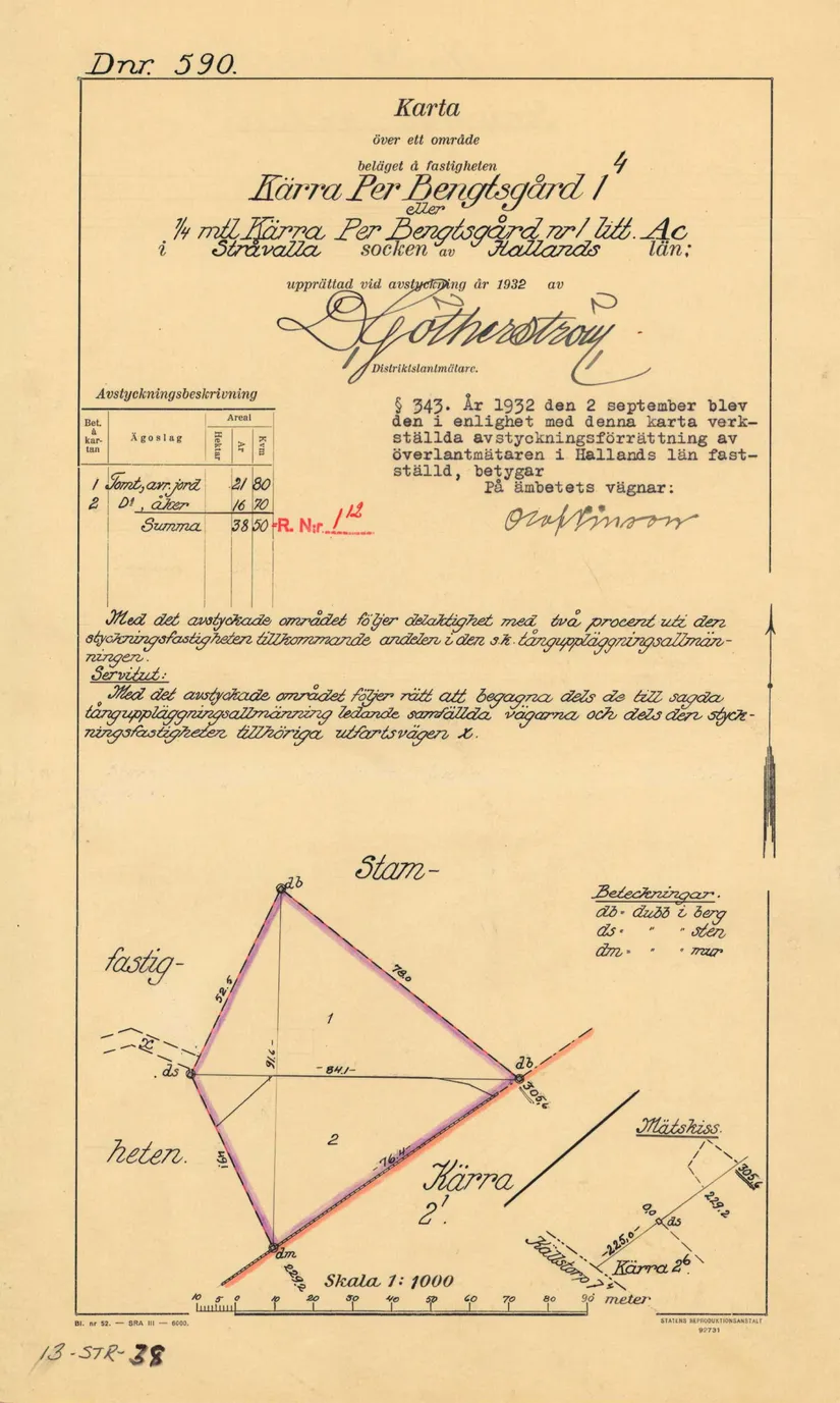 Villa, Dalen 9, Halland, Varberg
