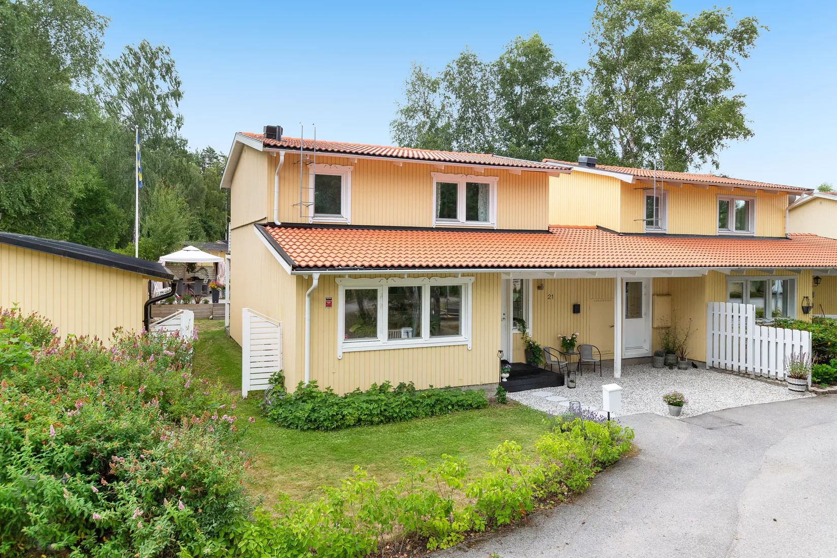 Radhus, Lingonvägen 21, Östra Ormsta, Vallentuna