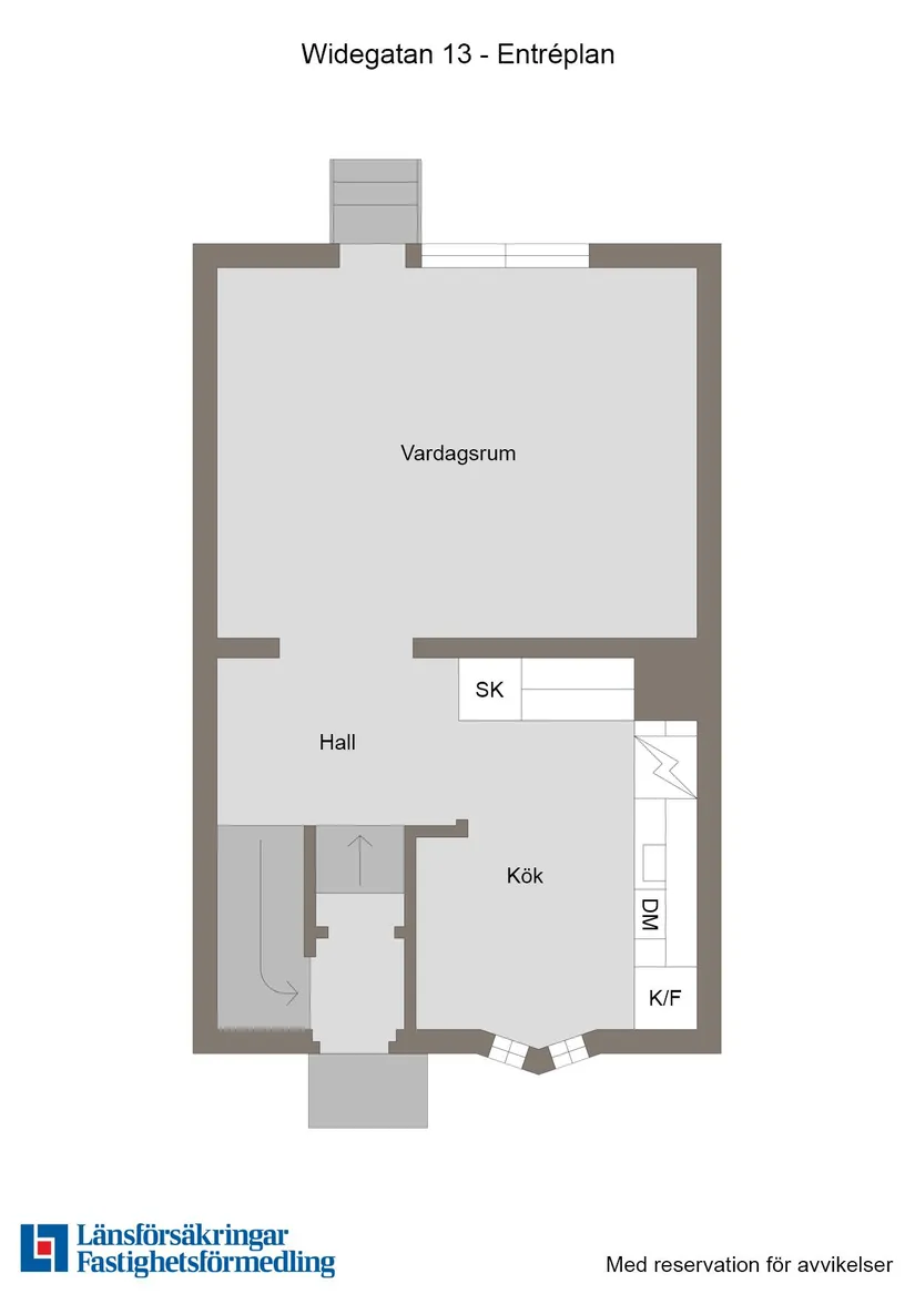 Bostadsrätt, Radhus, Widegatan 13, Munksundet, Enköping