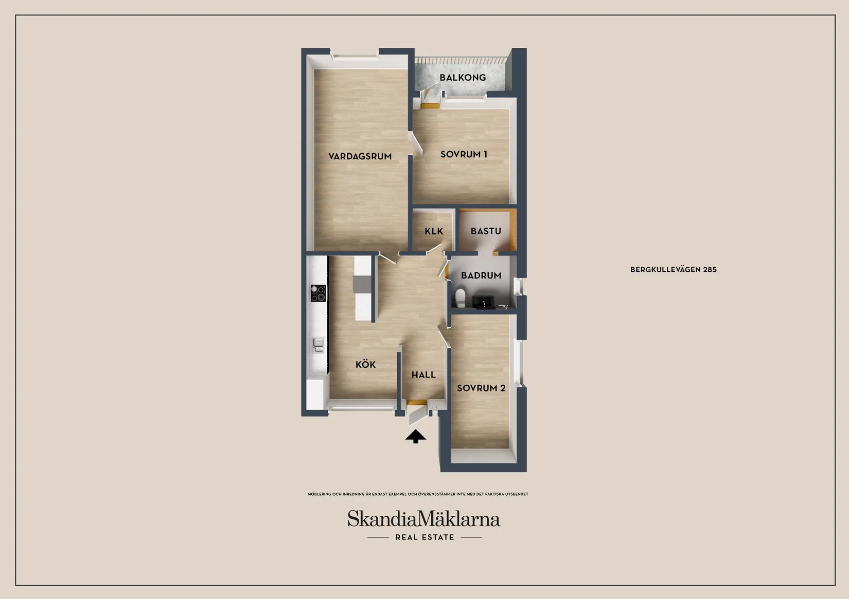 Bostadsrätt, Bergkullevägen 285, Sylte, Trollhättan