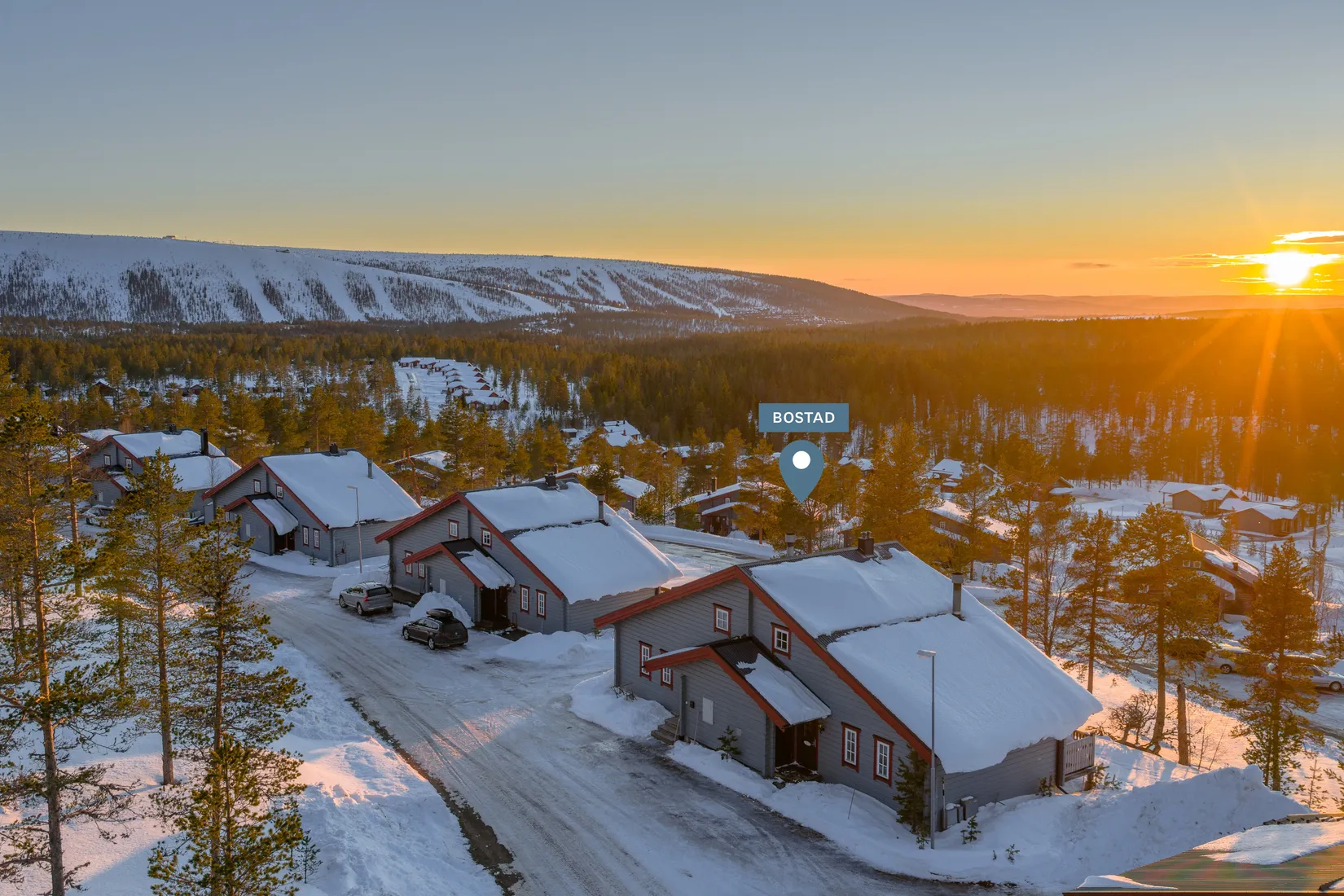 Bostadsrätt, Radhus, Jossivägen 28A, Myrflodammen/Gilleråsen/Orrliden, Malung-Sälen