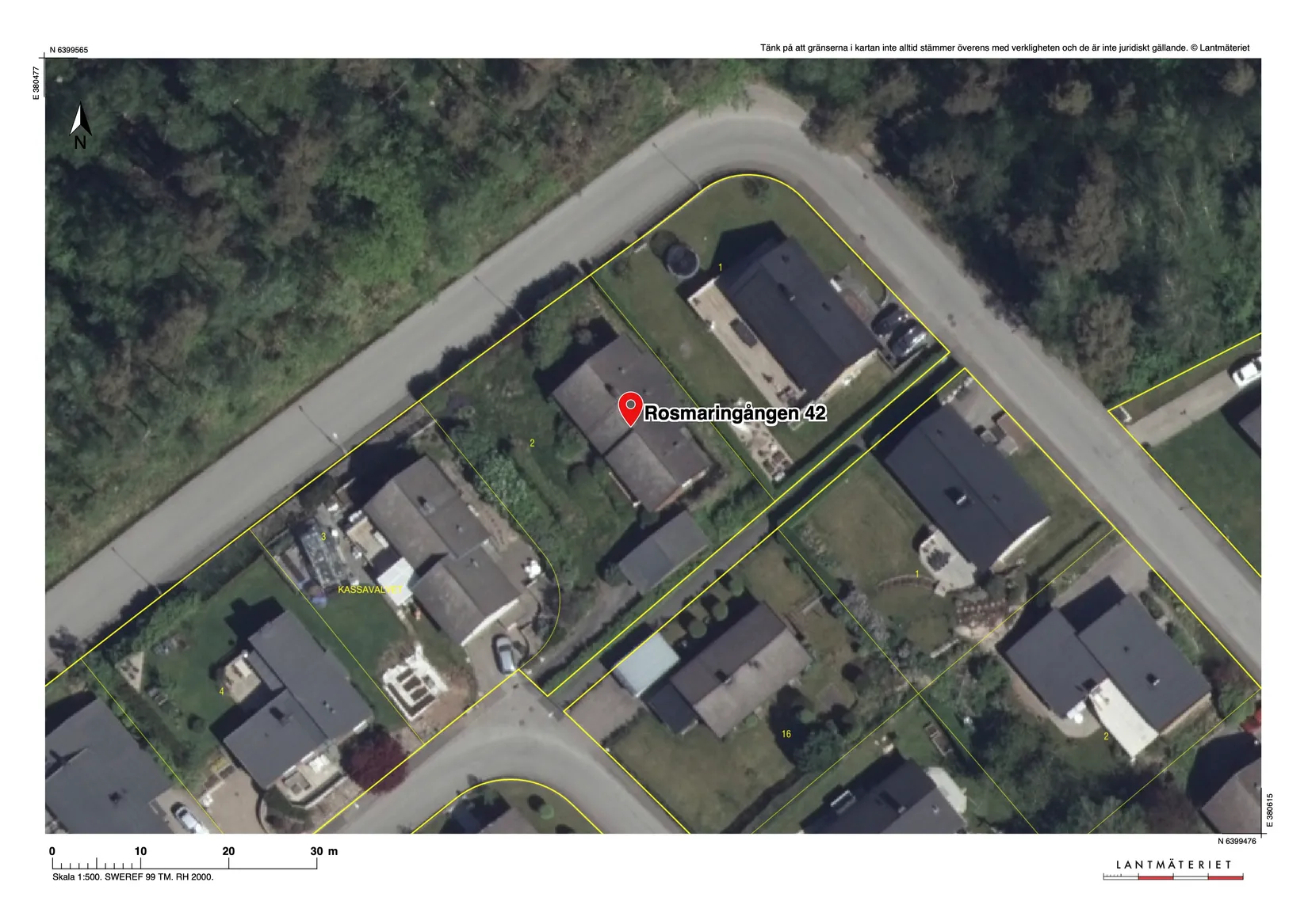 Villa, Rosmaringången 42, Sörmarken, Borås