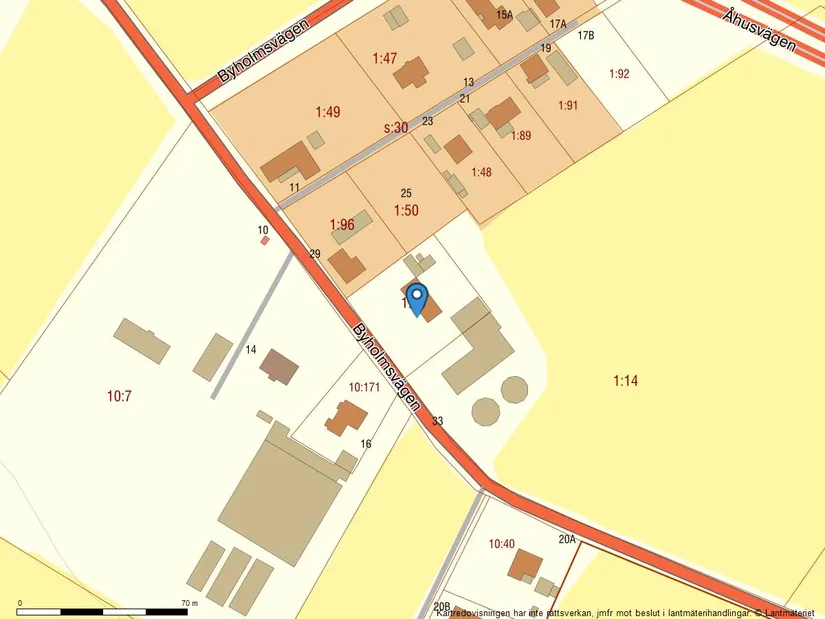 Villa, Byholmsvägen 31, Hammar, Kristianstad