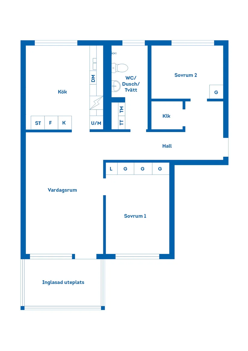 Bostadsrätt, Kyrkogatan 9A, Centralt, Eskilstuna
