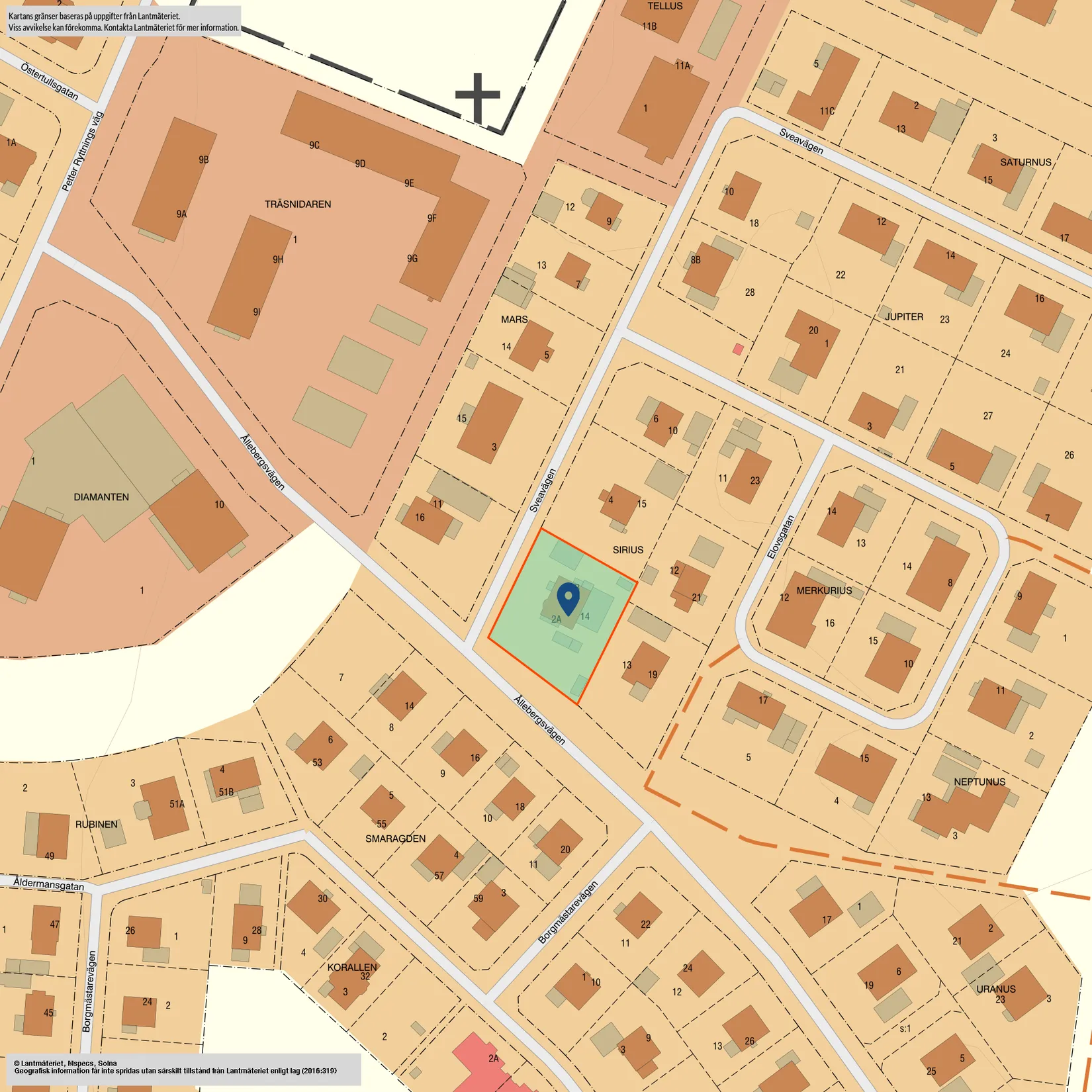 Villa, Sveavägen 2A, Vilhelmsberg, Falköping